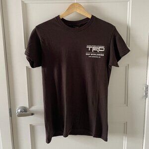HUF X TOYOTA RACING DEVELOPMENT 100% COTTON Brown T-Shirt - Excellent Condition